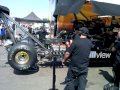 Top Fuel warm up and idle. Loud one!