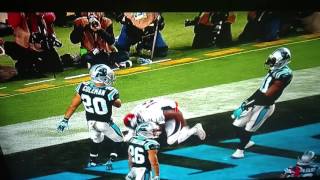 Possibly Peyton Manning's last pass. Super bowl 50