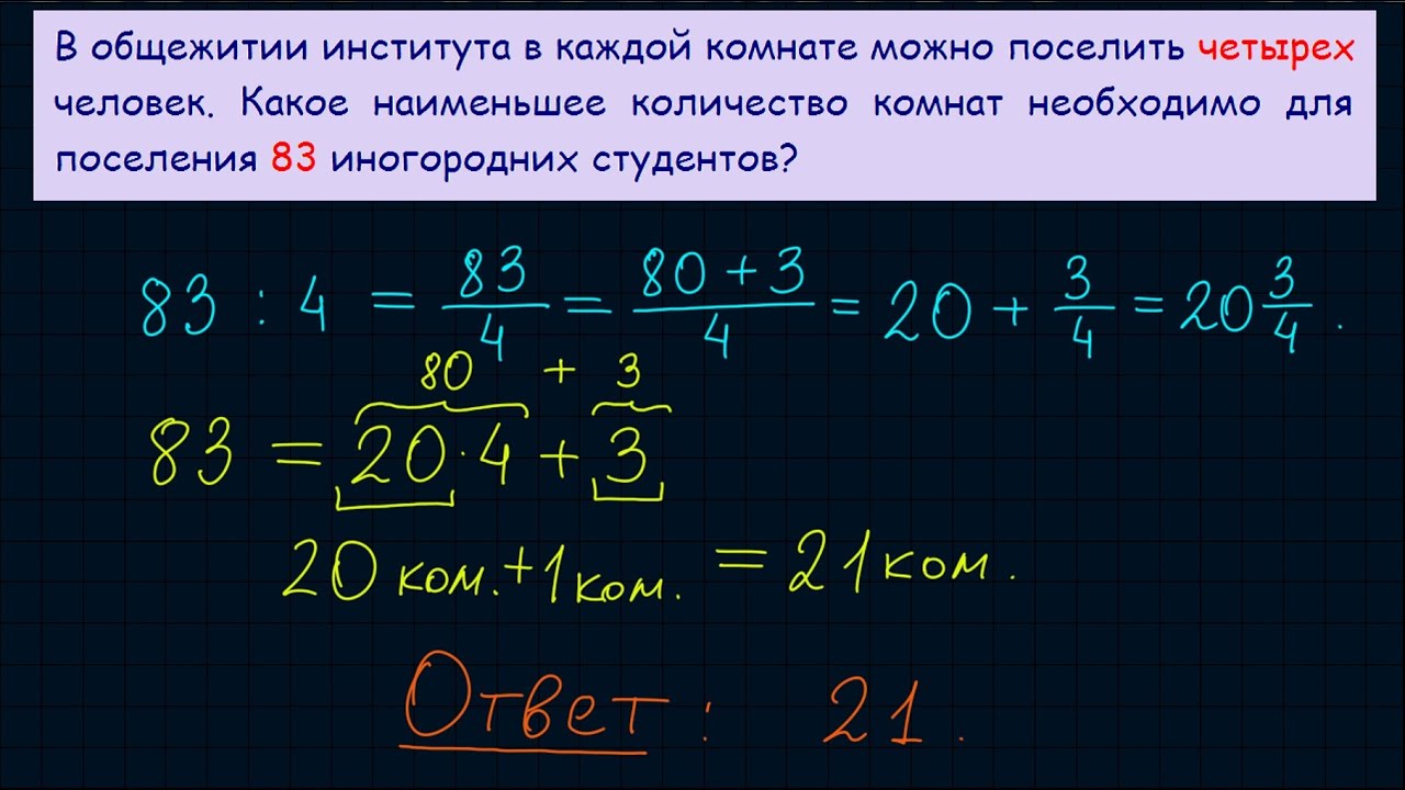 Задание 1 егэ 22. В общежитии института в каждой комнате можно поселить 4 человек. 1 Задание ЕГЭ математика. 18 Задание ЕГЭ математика профиль. Какое наименьшее количество.