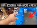 O sistema mais econômico para criação de peixes.