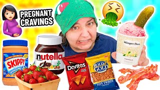 Trying 15 WEIRD Pregnancy Food Cravings Combinations TikTok Trend