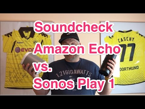 Soundcheck: Amazon Echo vs. Sonos Play:1