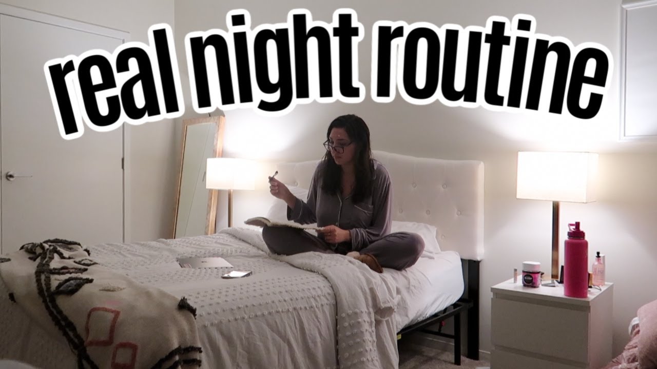 REAL night routine 2020 - YouTube
