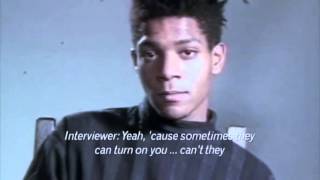 Jean Michel Basquiat 1985 interview