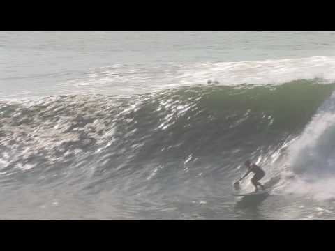 Hurricane Bill: Garrett McNamara SUP surfing RI - ...