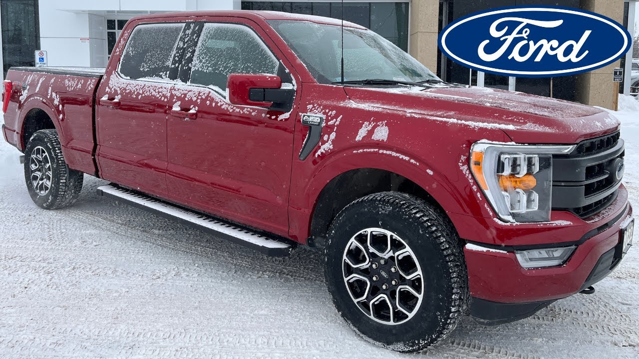 2022 Ford F-150 Lariat 501A 5.0L V8 w/ Max Tow Package in Rapid Red ...