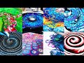 Top 10 awesome acrylic pouring techniques  satisfying fluid art  acrylic pouring compilation 2023