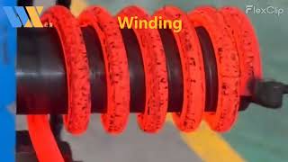 Hot Coiled Compression spring production  process