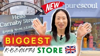 NEW Massive K-Beauty Store in London PureSeoul Carnaby Tour Top Picks