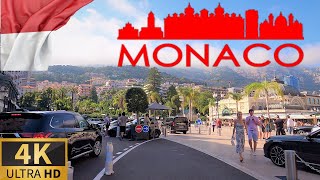DRIVING MONACO, Principality of monaco, FRENCH RIVIERA I 4K 60fps