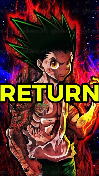 Hunter Hunter Is LY RETURNING😳🥳#anime #hunterxhunter
