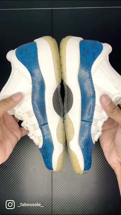 HOW To Clean Your Jordan 11 Low's Using Rit !!! 