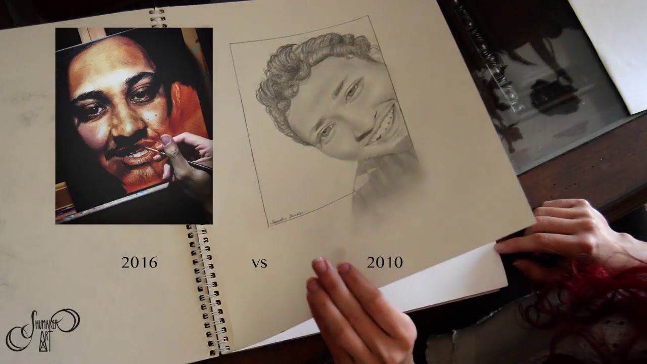 Common Beginner Art Mistakes Old Sketchbook Tour 1 - YouTube
