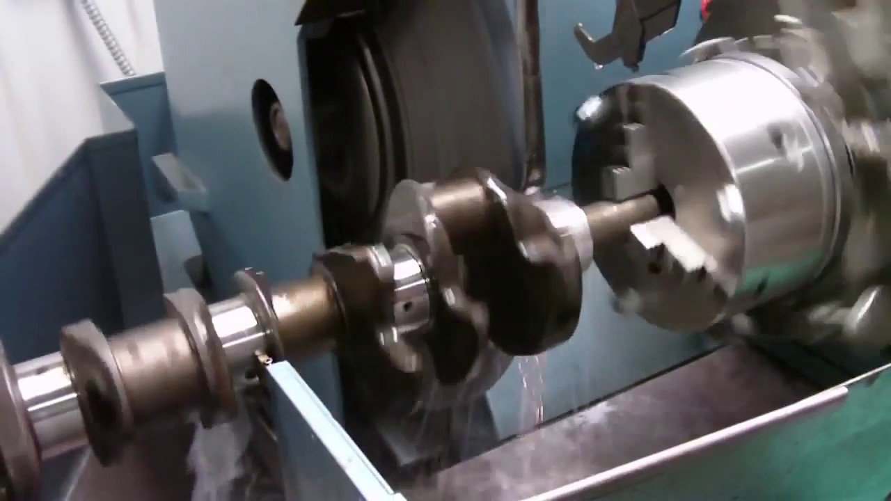 KRANK TAŞLAMA CRANKSHAFT GRINDING YouTube