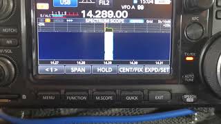 Nice contact with VK6IA Andrew in Western Australia on 20 metres using a dipole