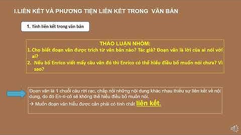 Thế nào là liên kết trong văn bản lớp 7 năm 2024