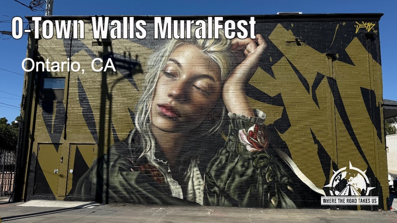 Первый ежегодный фестиваль настенной живописи O-Town Walls MuralFest — Онтарио, Калифорния