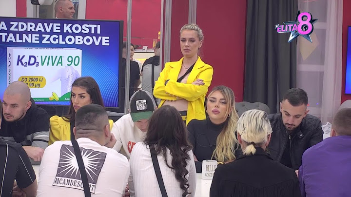 Elita 8: Milica Veličković priznala zbog čega je lupila Terzi šlag, a ne Sofiji - 12.12.2024.