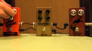 BASIC AUDIO Tourbox 2013 (Tri Dirty Booster, Fuzzmondo, Pale Rider)