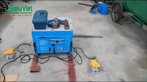 Máy Uốn Sắt SUB35H Hàn Quốc (Điện 220V, 1 Pha)