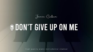 Jamie Cullum - Don't Give Up On Me (Piano Instrumental)