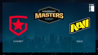 Gambit vs NaVi | Highlights | DreamHack Masters Spring 2021