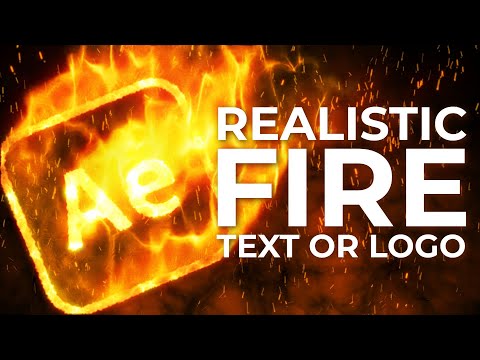 🔥 Realistic FIRE Simulation in Adobe After Effects and Stardust TUTORIAL - AEplus 019