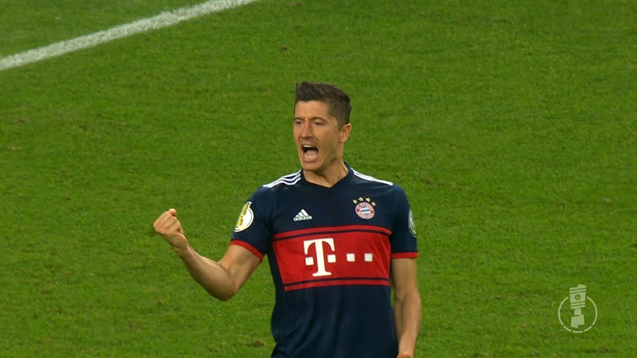 Robert Lewandowski vs RB Leipzig Away HD 1080i (25/10/2017) by 1900FCBFreak