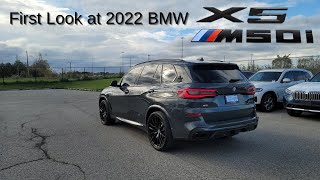 First Look at 2022 BMW X5 M50i Dravit Grey Metallic w/ Exhaust Test