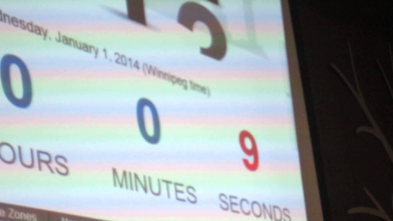 New Year 2014 COUNTDOWN!!!! [HD]