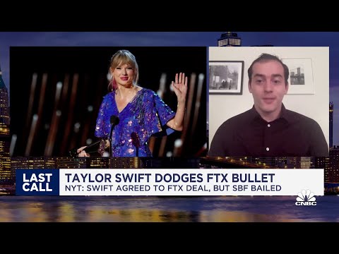 Taylor Swift reportedly agreed to FTX deal before Sam Bankman-Fried decided to cancel