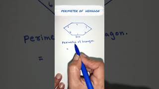 Perimeter of Hexagon  #maths