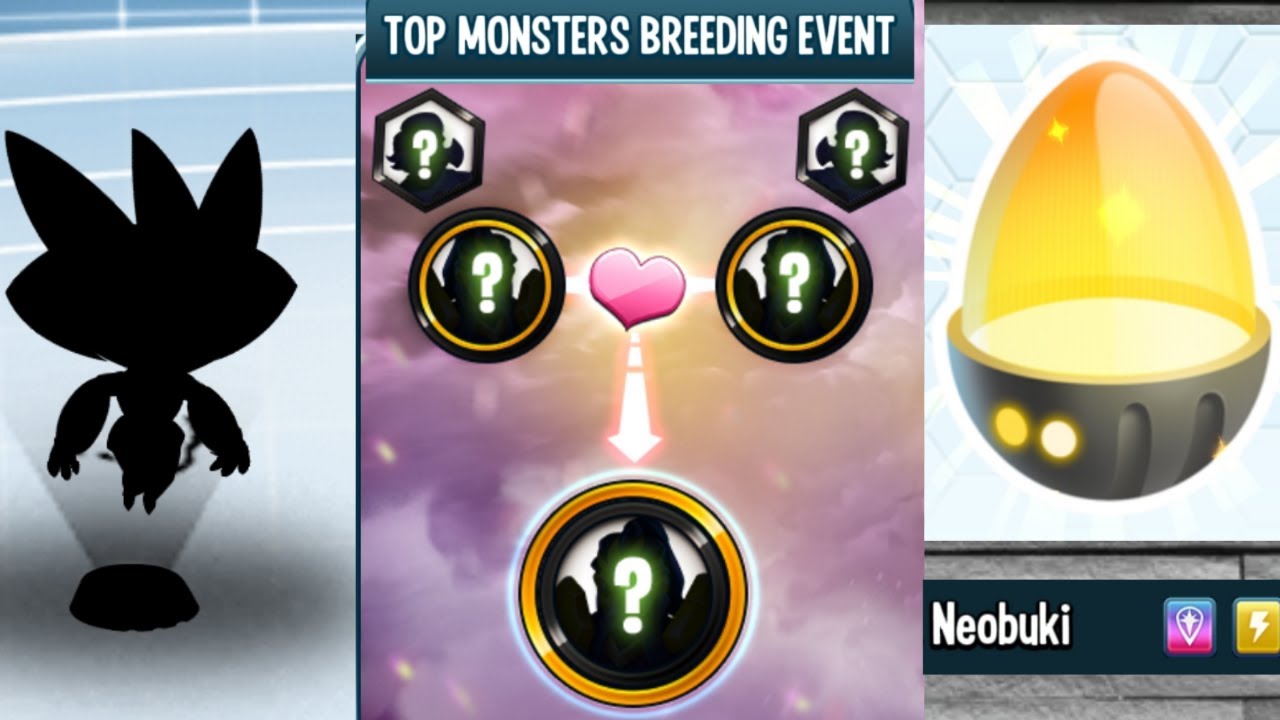 Monster Legends - How To Breed Legendary Neobuki In Top Monsters Breeding Event