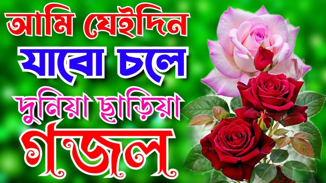 খুবই দুঃখের সেরা মায়াবী কন্ঠে ৫টি গজল। Islamic songs। Very heart touching ghazalআমি যেদিন যাবো চলে 