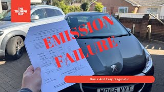 How to Diagnose Emission Failure on a Peugeot