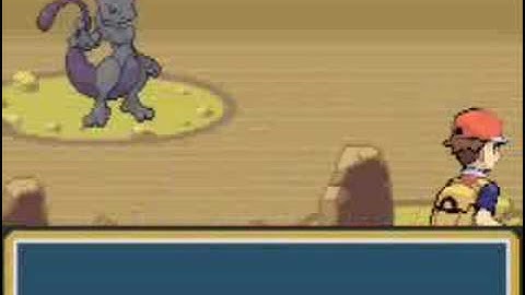 Pokemon FireRed - How to catch a Mewtwo