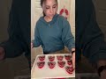 Mini ice cream cookie cakes ❤️🩷 #cake #minifood #icecream #redvelvet