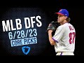 MLB DFS Core Picks 6/28/23 | FanDuel Main Slate