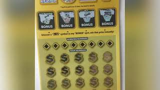 Finally a Bonus Winning 2021 California Scratcher🔥🔥🤑🤑#shorts