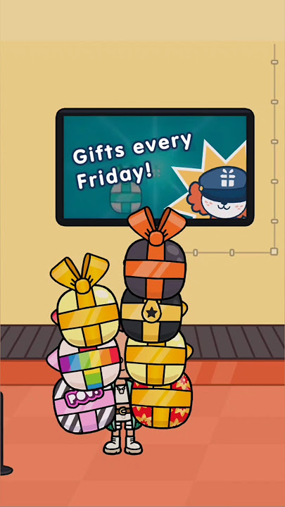 7 Cute Friday's Gifts  ❤️ Toca Boca ❤️ credit audio: @BEMAX1  #shorts #tocaboca #tocalifeworld