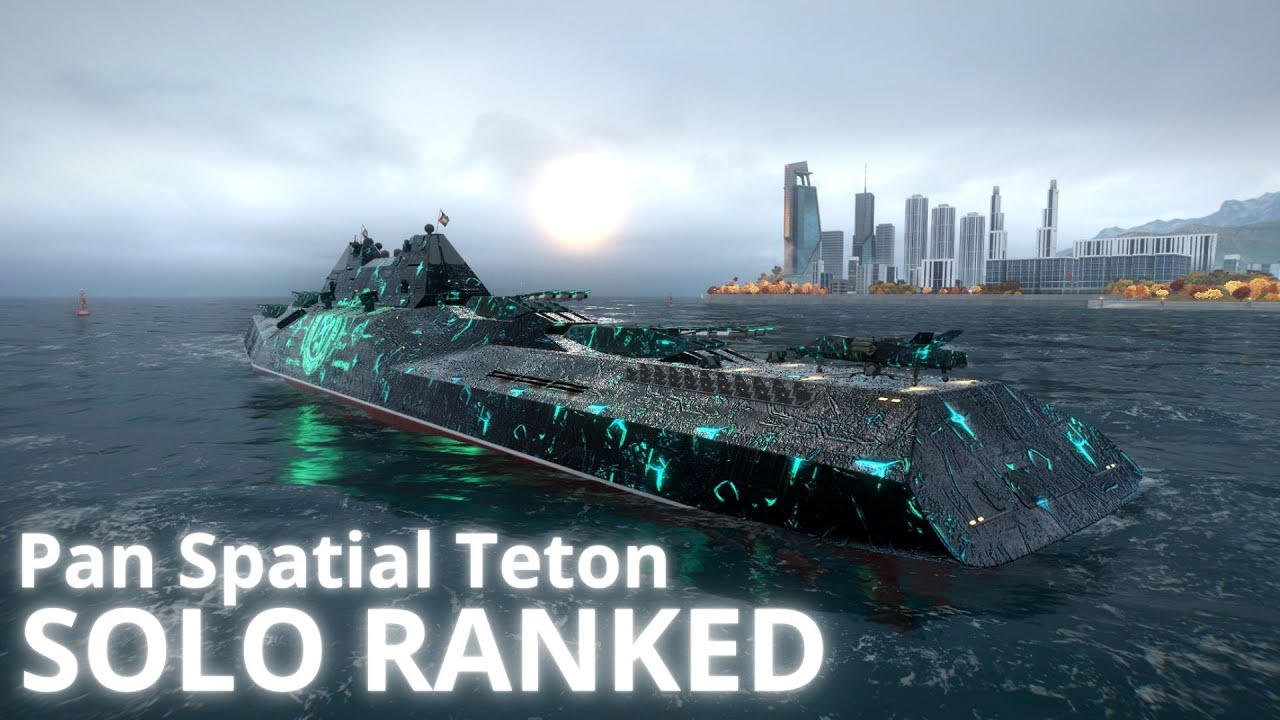 Pan Spatial Teton - This Battleship Very Heavy and Slow!..But Damage Crazy.. - Modern Warships