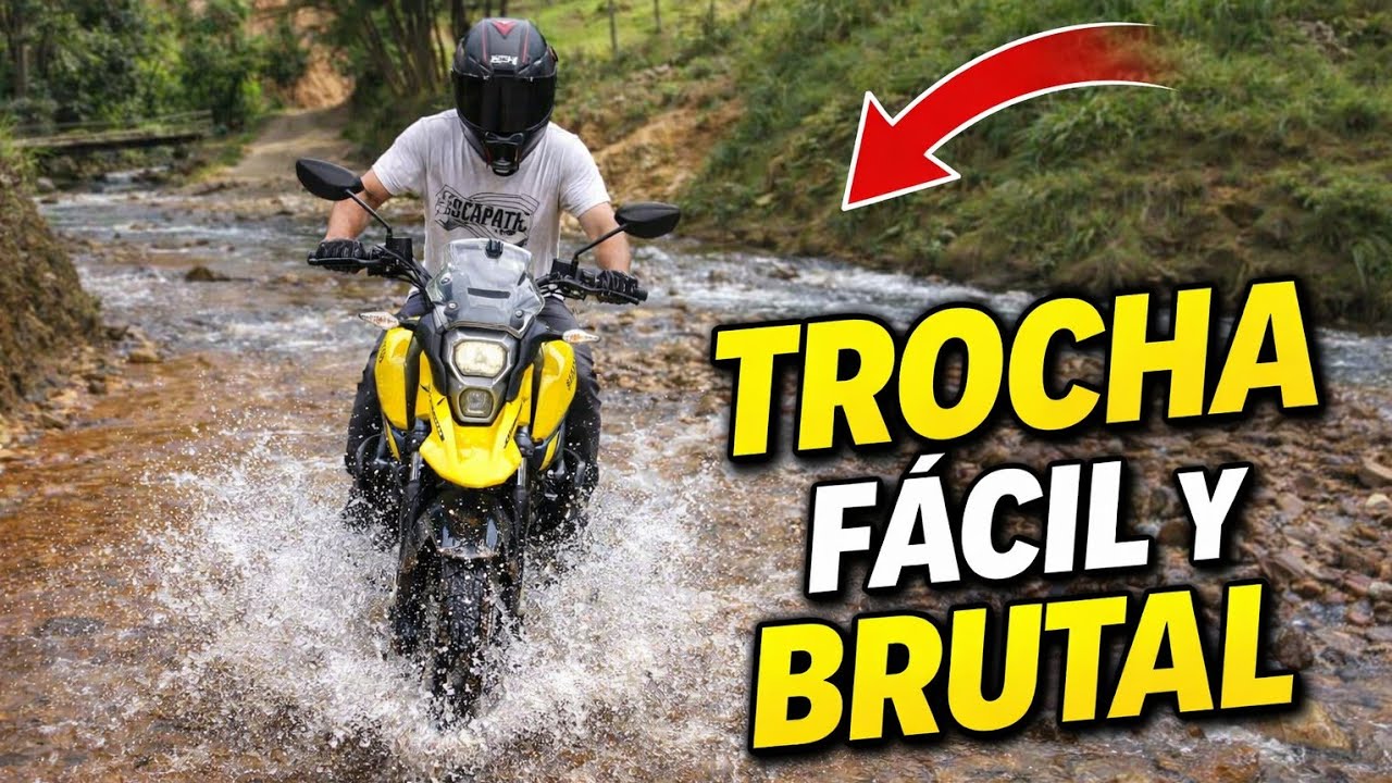 Ruta OFF-ROAD para PRINCIPIANTES cerca de Medellín | Caldas – Angelópolis – Amaga🏍️