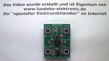 Velleman Bausatz MK112 Brain Game