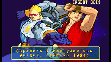 Marvel vs Capcom 1 ( Arcade ) - Captain Commando / Ryu Playthrough ( July 10, 2017 )