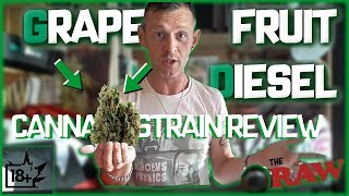 Cannabis Strains In The UK - GRAPEFRUIT DIESEL - Cannabis Strain Review (Weedview RAW Editions)