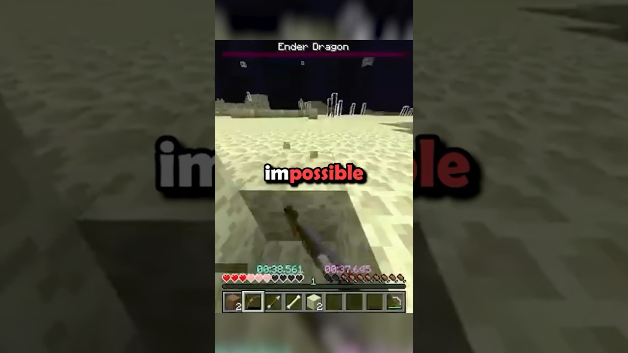 Speedrunning Minecraft in less than a second🤯