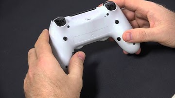 "White" PS4 Four Button Remapped Controller for PRO-Gaming by Gimika.com