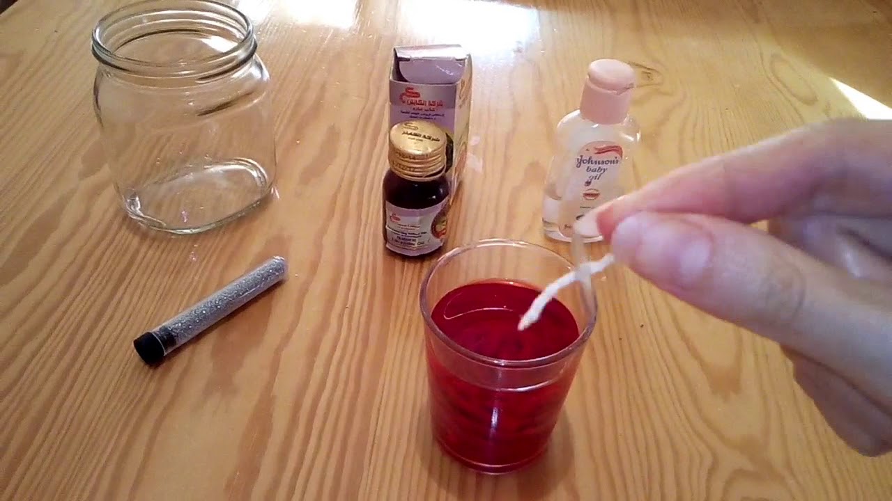 شموع مائية معطرة مع رحمة ❤