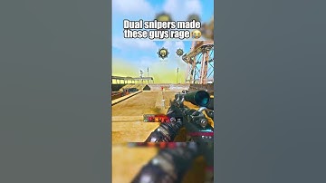 Dual Snipers Made These Guys RAGE😭
