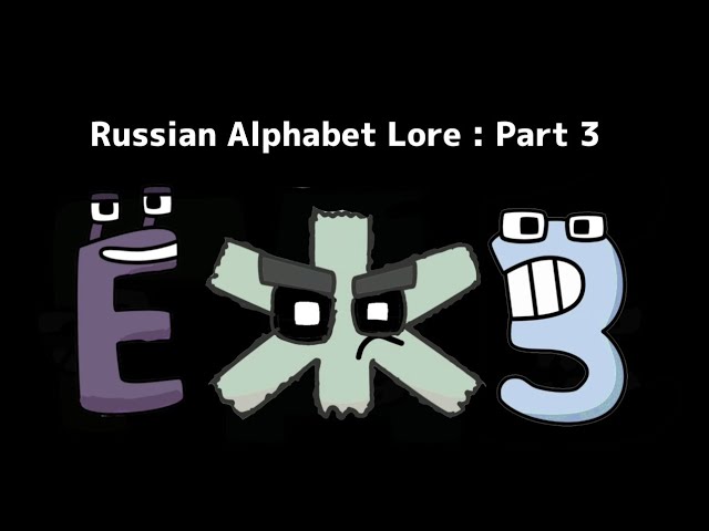 kazakh and russian alphabet lore part 2 - Comic Studio